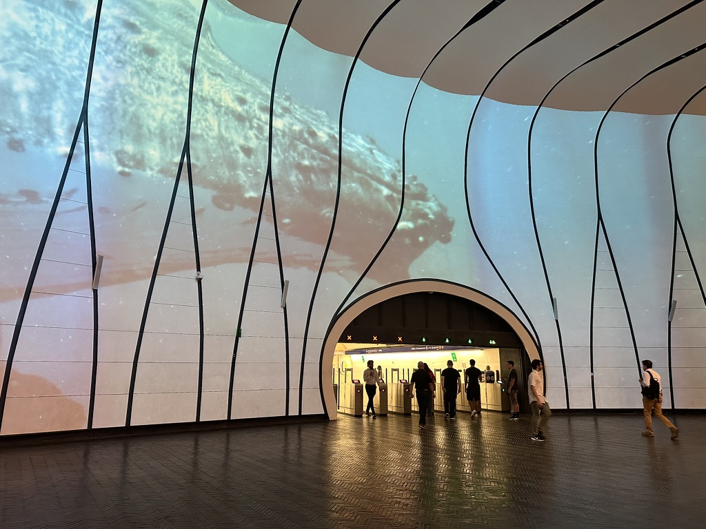 Immersive audiovisual projection at MUT