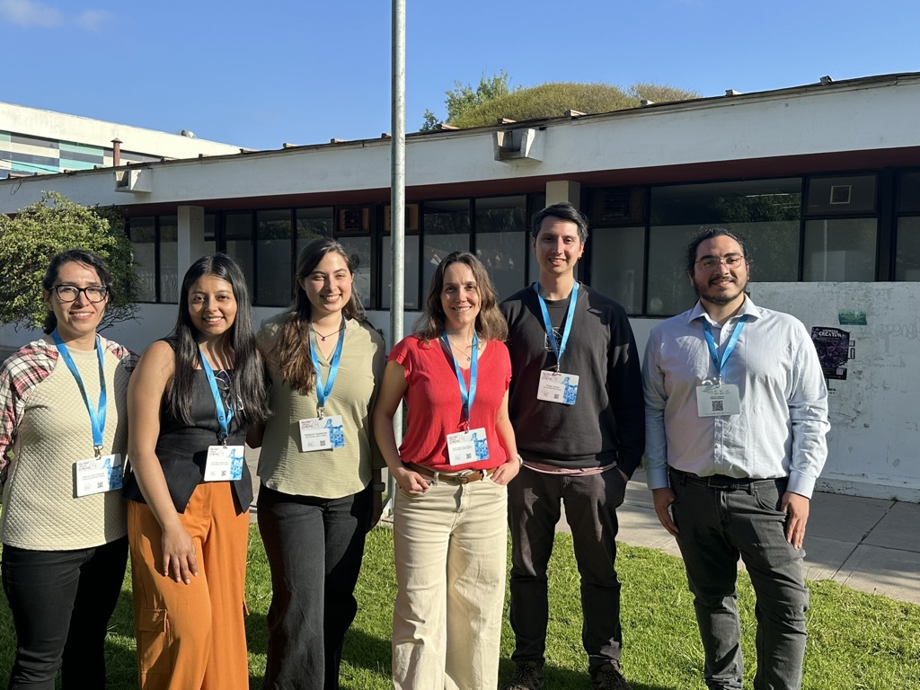 MJP Lab group at the Reunión Anual Conjunta 2024 of the Chilean Societies of Biology, Ecology and Botany